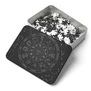 Brain-Stimulating Starry Night Zodiac Puzzle, 252 Precisely Interlocking Pieces