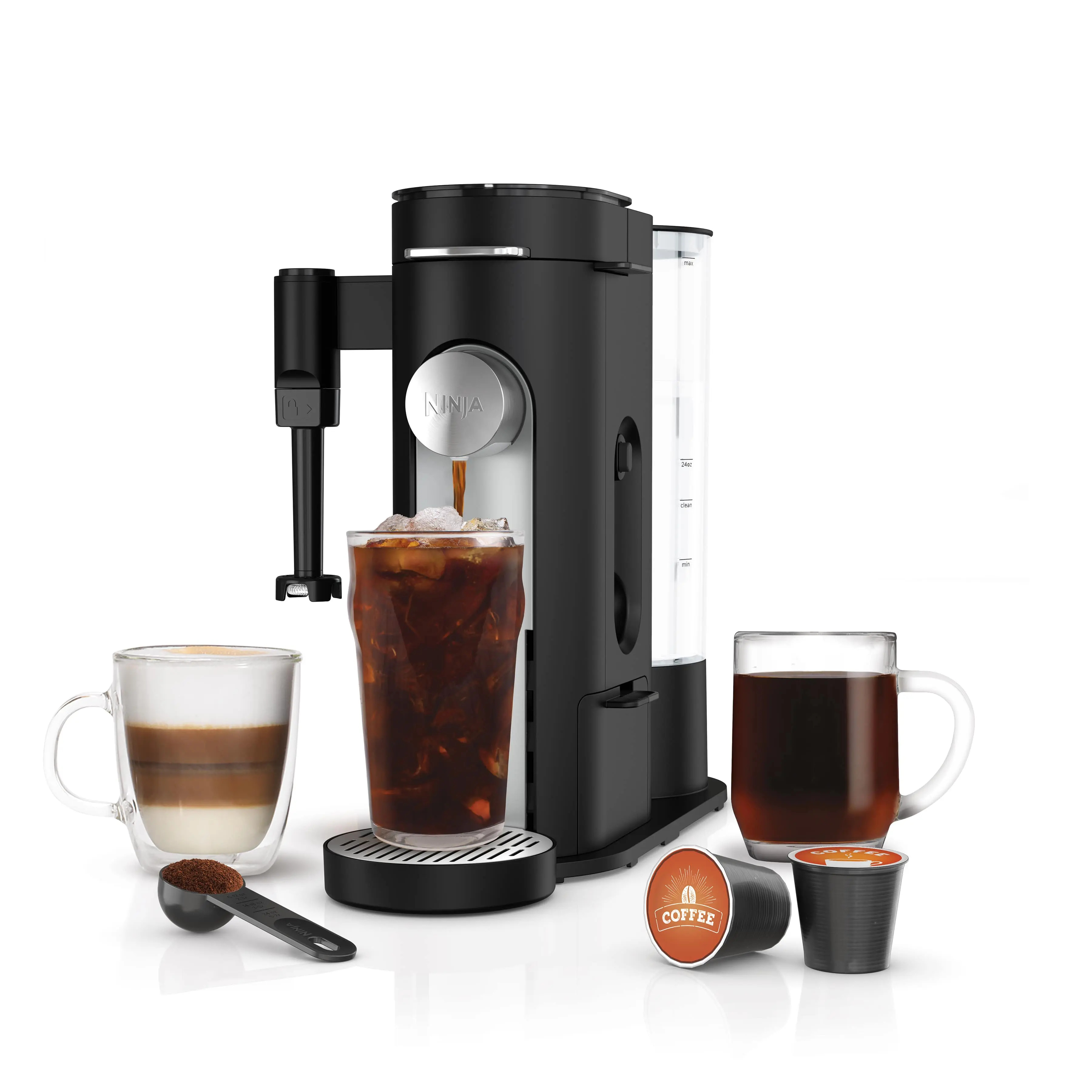 Ninja Single-Serve Pods & Grounds Specialty Coffee Maker Black - PB051 Ninja Single-Serve Pods & Grounds Specialty Coffee Maker Black - PB051