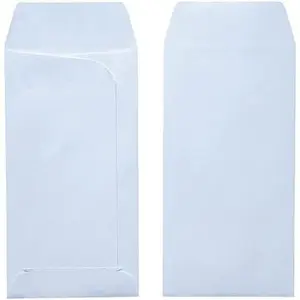 500  Open-End Drive-In  Envelopes -- Large Envelopes Self Seal  Organizer -- Budgeting Envelopes -- Receipt Envelopes (Large, 3-3/4" x 7")