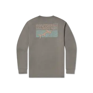 FieldTec™ Featherlight Tee - Marlin Waves - Long Sleeve