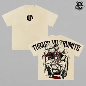 Thragg "The Viltrumite Legacy" Graphic Oversized Vintage Washed Tee | Heavyweight Cotton Streetwear Apparel