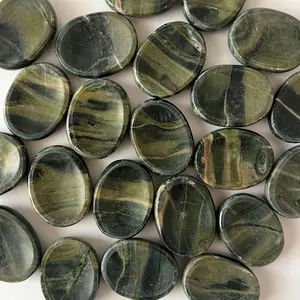Green Jasper Worry Stone