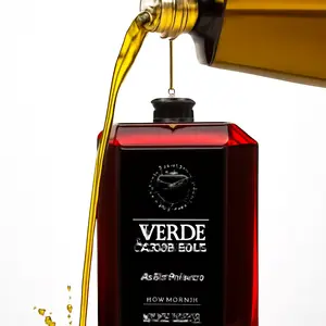 Verde Esmeralda Pink Ruby Spanish Extra Virgin Olive Oil, 500ml Low Fat Oil with High Smoke Point, Versatile for Salads & High Heat Cooking
