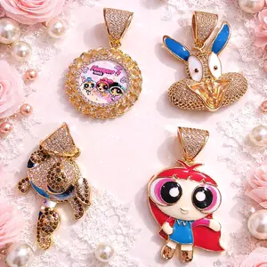 Modern Laminated Animal Pendants Ideal for Daily Wear Featuring Unique Designs and Vibrant Colors
