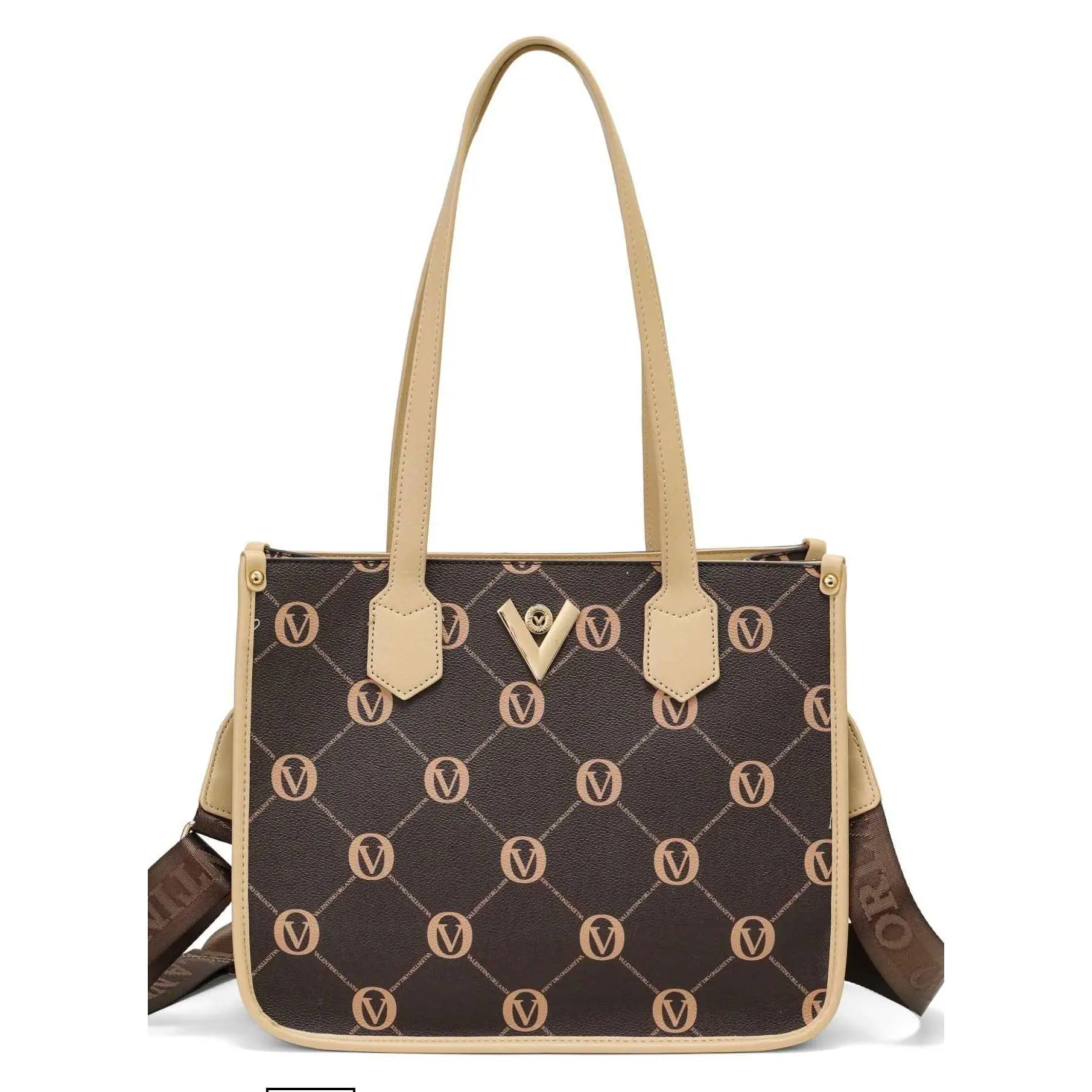 Valentino Orlandi Vegan Leather Medium Tote Bag