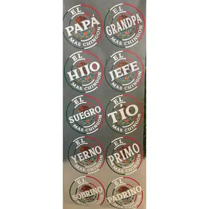 Gangsheet Kings El Mas Chingon Dia de Los Padres Fathers Day Heat Transfer - 10 Full-Size 22"x60" Ready-to-Press DTF Transfers for Art Craft, Metal Wire, Bell Molding (DIY Specialty Supplies for Toys & Hobbies)