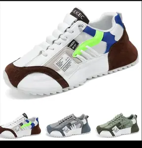 Men's Slip-On Casual Shoes, Walking Shoes for Men with Arch SupportOrthopedicComfortable Sneakers for Plantar Fasciitis -Breathable NonSlip Shoes for Flat Feet & Pain Relief