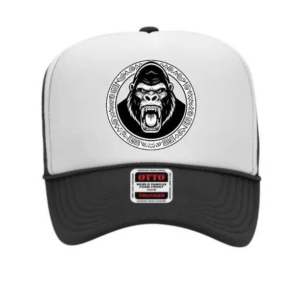 "Gorilla - Spirit Animal" Graphic Foam Trucker Cap