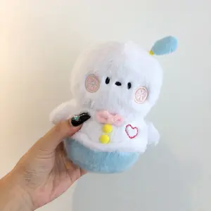 Love and DeepSpace Game Merch Zayne Plush Doll Figure Keychain Handmade Cosplay Pendant 6.2x4.3x3.1 inches PP Cotton Gift
