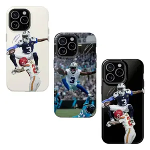 Ge0rge Pic.kens Signature Phone Case – Football Fan Shockproof Protective Cover Compatible with iPhone X, 11, 12, 13, 14, 15, 16, 17 Series & Galaxy Series
