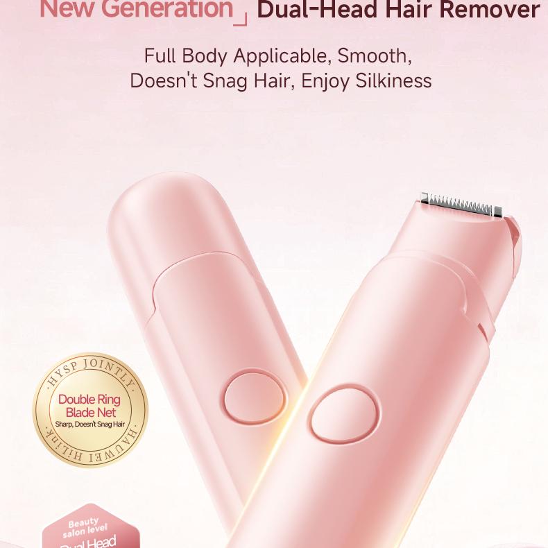 OES Electric Hair Remover Painless Epilator for Women, Portable Facial & Body Shaver for Lip, Chin, Arms & Legs, USB Rechargeable Shaver for Home & Travel