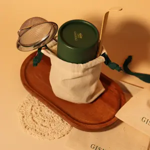 Gishiki Bamboo Shin Chasen, Bamboo Scoop, and Sifter Bundle