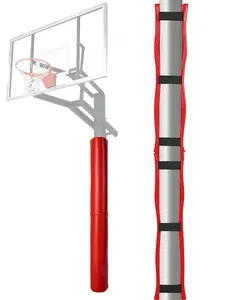 71-Inch Basketball Pole Pad For 2 To 6.3-Inch Round Poles And 4.5x4.5-Inch Square Poles, Durable EVA Foam Padding, Heavy-Duty Protective Cushion, Impact Absorption, Outdoor Court Safety, Easy Install