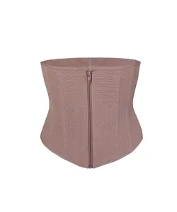 High Impact Latex-Free Waist Trainer Short Sandstone