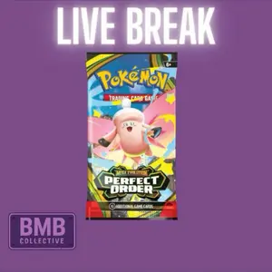 Pokémon Mega Evolution Perfect Order Break! (NEWEST SET)