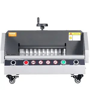 Father's Day Gift VEVOR Electric Paper Cutter 0-330 Cutting Width, Electric Paper Trimmer, 40mm Cutting Thickness, Desktop Cutting Paper Machine, Industrial Paper Cutter, Heavy Duty Paper Cutter, for Office, School