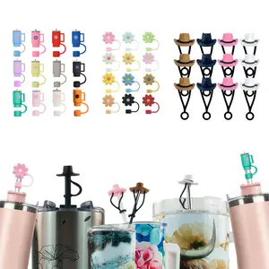 SILICONE STRAW TOPPER - 12 PACK SILICONE STRAW TOPPER - 12 PACK