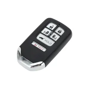 Key Shell Case Keyless Entry Remote Key Fob Replacement Case for Honda Odyssey 2014-2017 6 Buttons KR5V1X