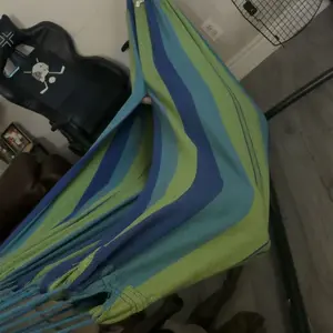 Double Hammock and Stand Combo,Portable 2-Person Hammock with 450 Lbs Capacity with Carry Bag for Outdoor Patio Garden Yard