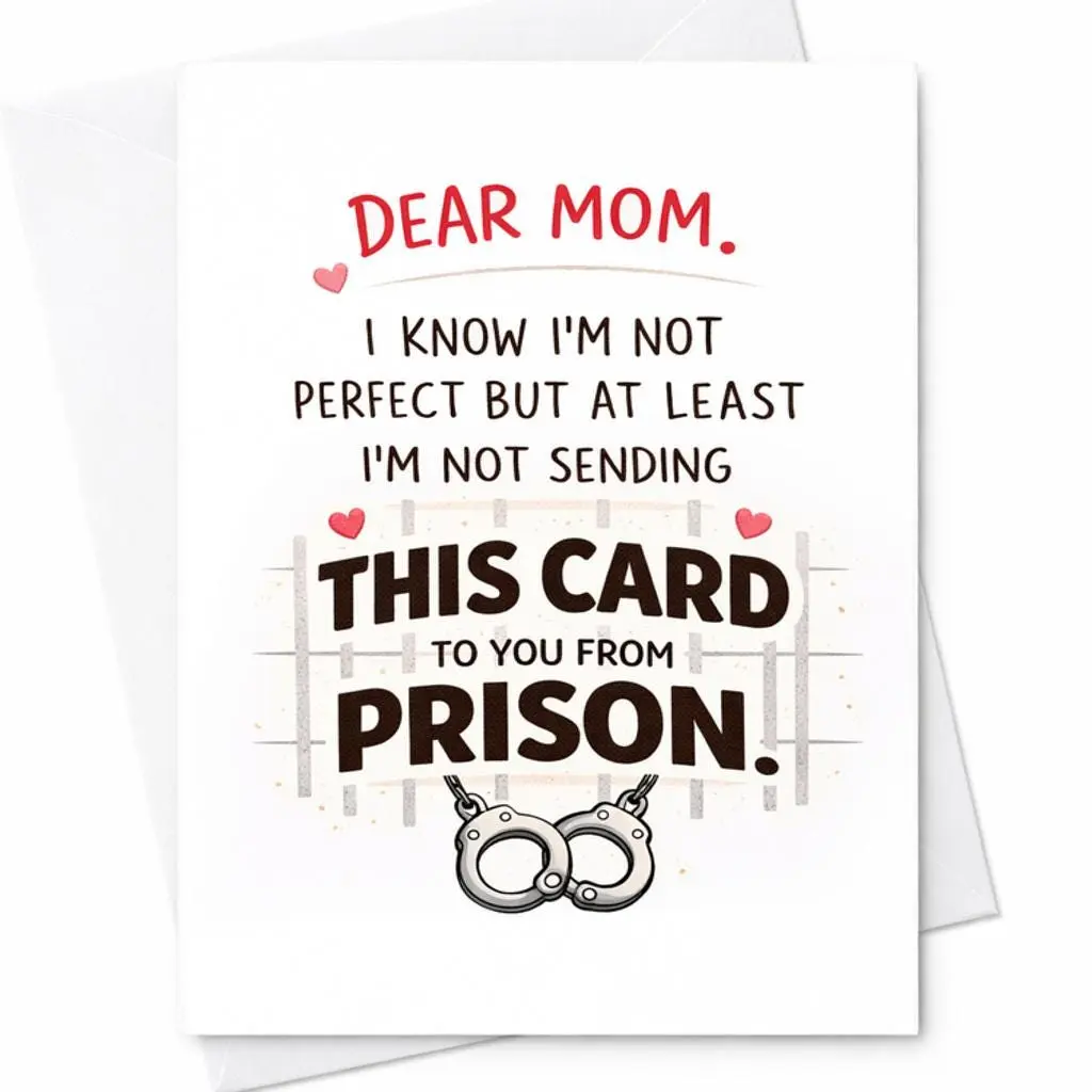 Dear Mom Im Not Perfect This Card Not Prison 6