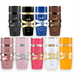Perfumes Yara and Asad Collection Bundle with Yara Pink+Yara Moi+Yara Tous+Yara Candy+Yara Elixir+Asad+Asad Zanzibar+Asad Bourbon+Asad Elixir, Eau de Parfum, 9 Piece Set, 100ML Each Perfume
