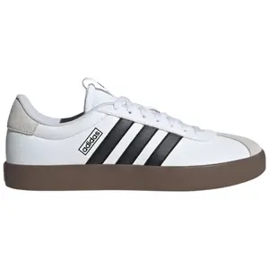 Adidas Men's White/Black VL Court 3.0 Sneakers, ID6285 (No Box)