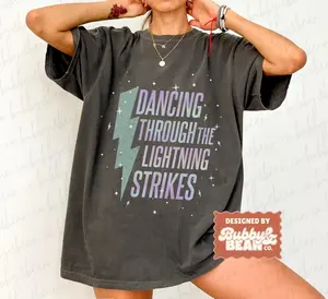 Graphic Tee, Opalite Showgirll Shirt, Dancing Through The Lightning Strikes, TS Inspired Graphic Tee, Now The Sky Is Opalite, youth & Adult Shirt