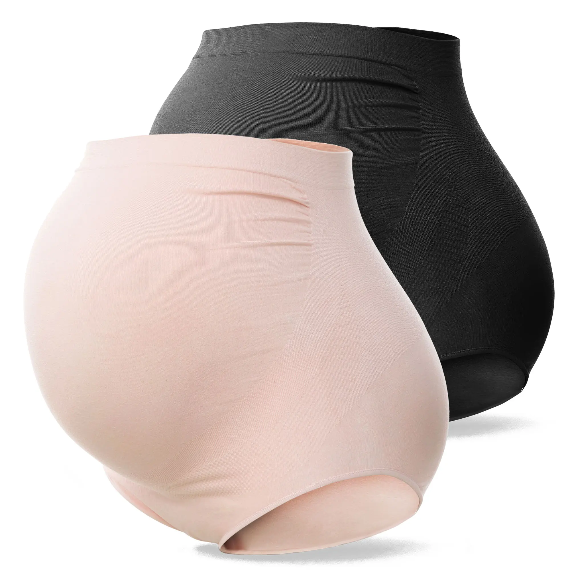 Maternity Underwear High Waist Seamless Pregnancy Panties Over Bump