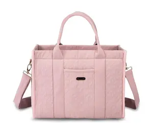 Tote Bag for Women with Zipper – Lightweight Canvas Laptop Tote & Shoulder Crossbody Bag for Work, Office, Travel & Casual Shopping, Multi-Compartment Organizer with Adjustable Strap, Work Bag, Everyday Use, Durable, Stylish Handbag