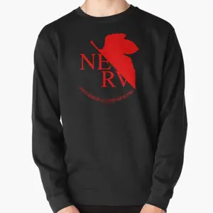 Nerv Logo, Neon Genesis Evangelion Pullover Sweatshirt