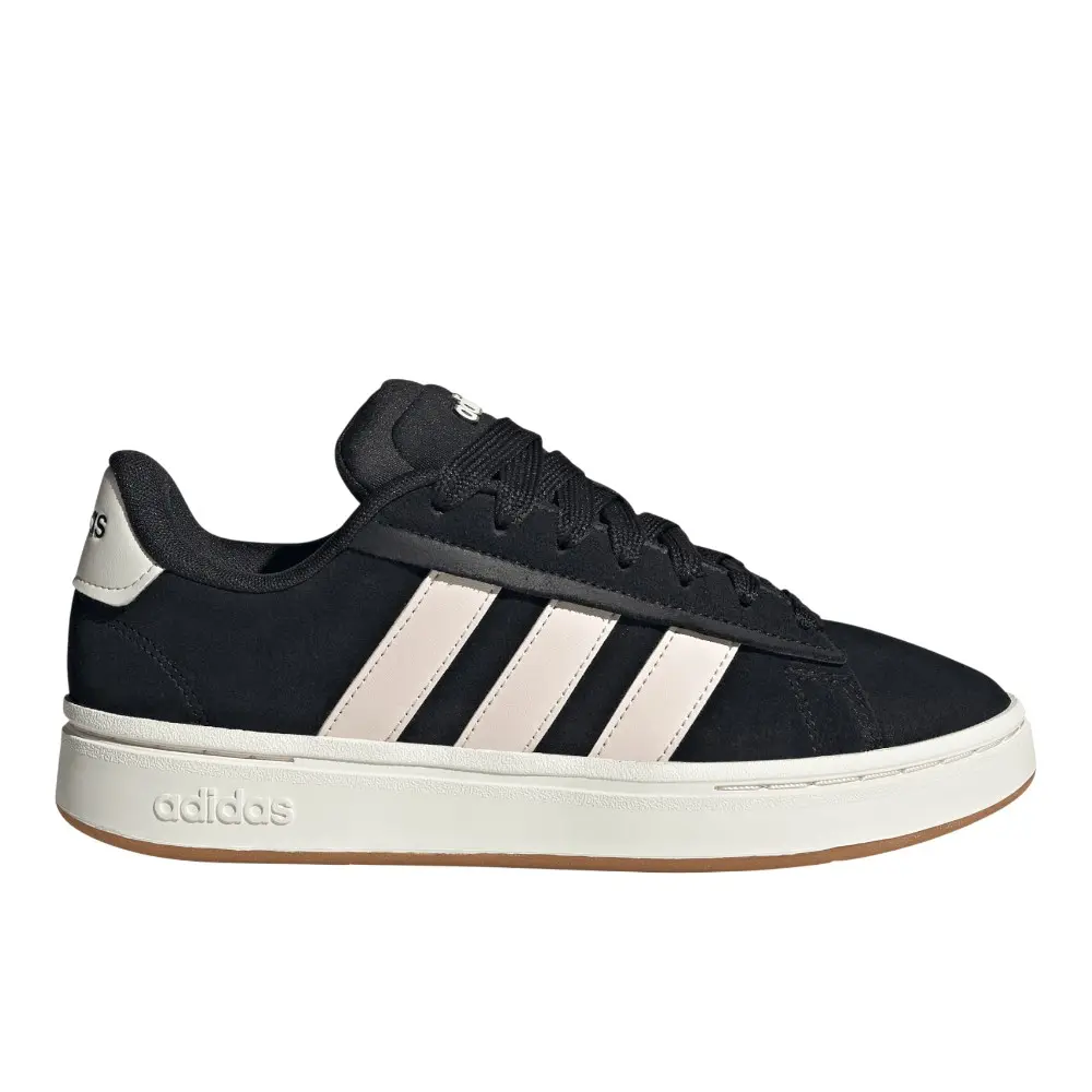 adidas Womens Grand Court Alpha 00S Lace Up Sneakers Shoes Casual - Black