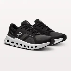 On Women's Cloudrunner 2 Running Shoes, Eclipse & Black - Full Size