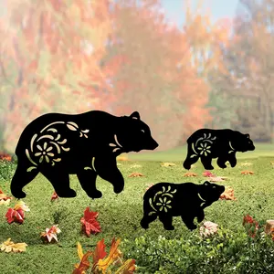 Decorative Metal Garden Stakes