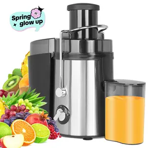 800W Juicer Machine with 3" Wide Feed Chute, Dual Speed Centrifugal Juicer for Whole Fruits & Vegetables, High Juice Yield, Easy to Clean, BPA-Free