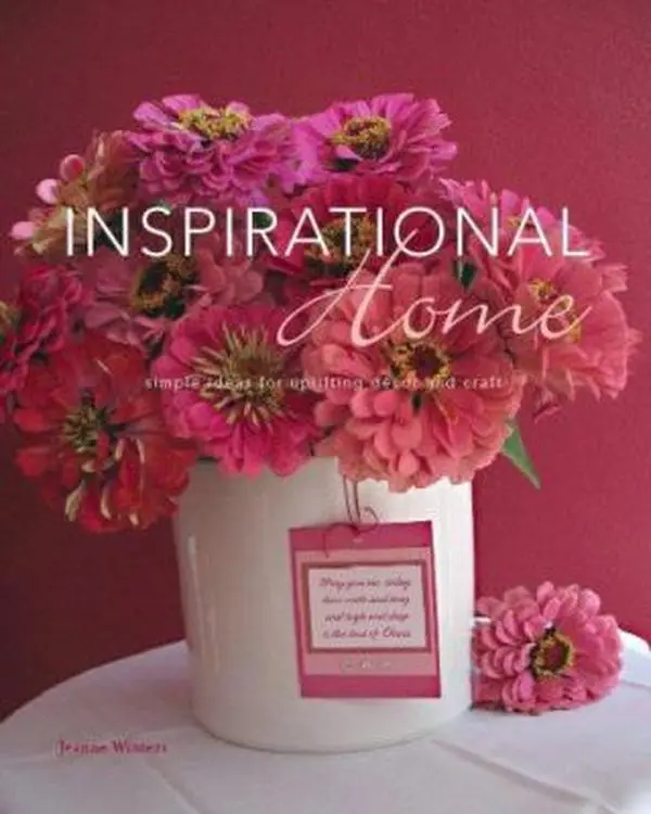 Used Hardcover Book - Inspirational Home: Colorful Christian Theme Decor & Crafts Guide with Easy-to-Follow Instructions, Checklists, 128-Page, 1.4 lb by Jeanne Winters