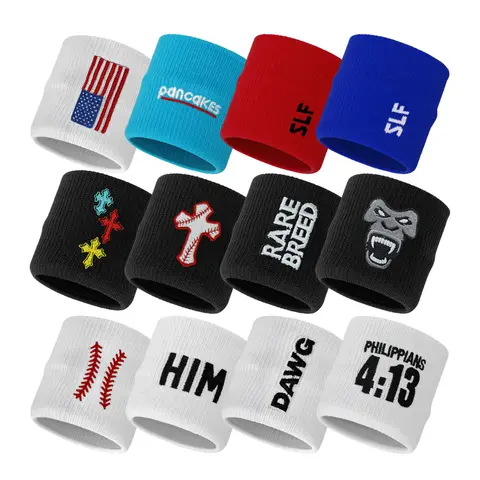 SLEEFS Drip Wristband - Versatile Wristbands for Sports and Casual Wear - Available in Multiple Colors and Designs