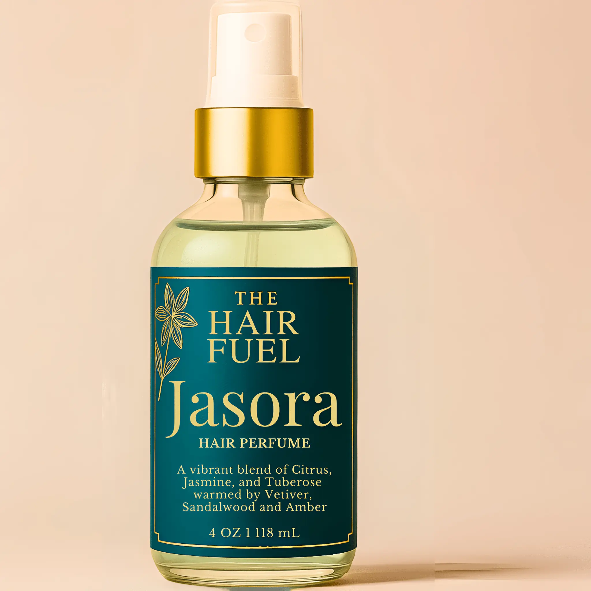 Jasora Hair Perfume – Fresh Citrus & Floral Hair Mist