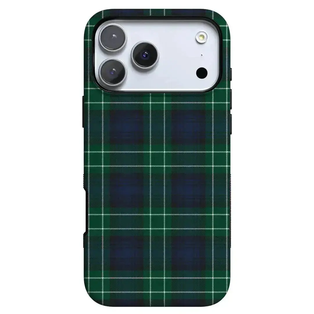 Casely iPhone 17 Pro Max Case | Spruce | Kitty and Vibe Holiday | Bold Protective Design | Compatible with MagSafe