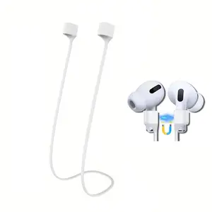 Magnetic Earphone Lanyard for Bluetooth-compatible Headphones, Earbud, Headset, Headphone Accessory with Universal Compatibility, Anti-Loss Strap, Ideal for Running and Sports, Prevents Dropping and Losing