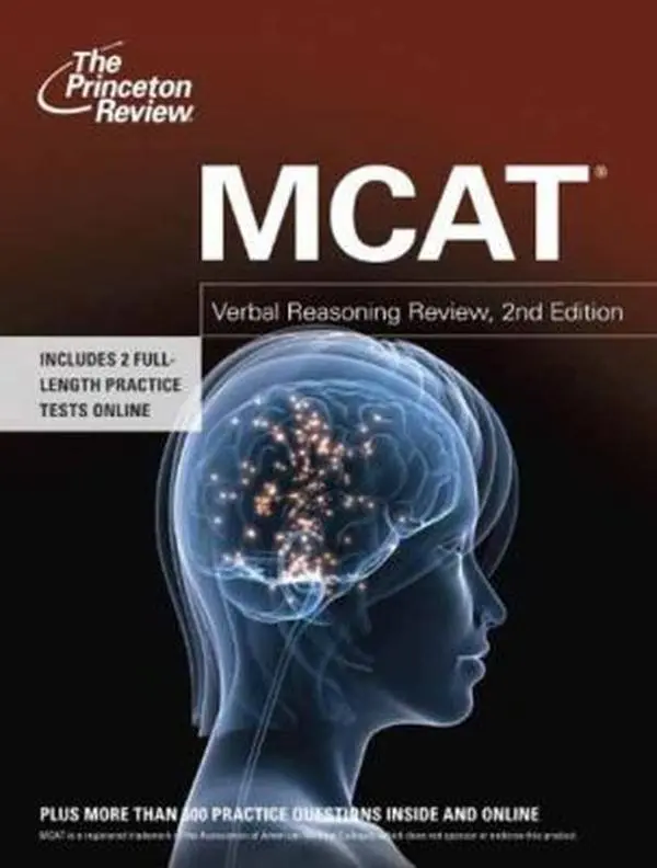 USED Book - MCAT Verbal Reasoning Review, 2nd Edition (Graduate School Test Preparation) by The Princeton Review (Paperback) - english