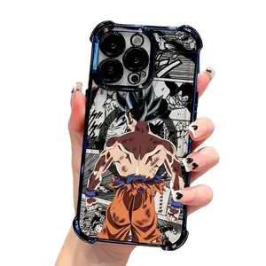 Saiyan B-Balls Anime D-Dragons Cool Phone Case Compatible for iPhone 17 16 15 14 13 12 11 and for Samsung Galaxy S21-S25 Perfect Gift for Fans Her/Him Girly Phone Cases