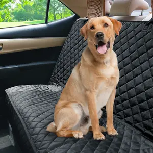 Waterproof Dog Back Seat Cover for Cars & SUVs | Non-Slip Scratchproof Protector
