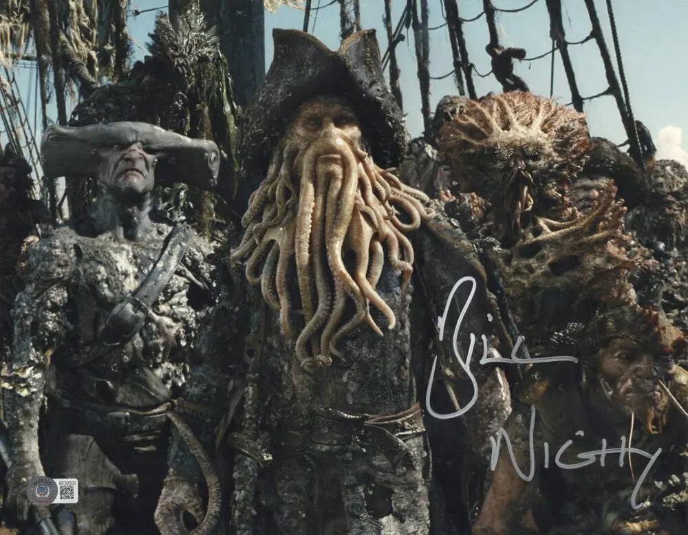 Bill Nighy Authentic Autographed 11x14 Photo #2