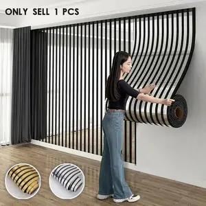 Vintage 3D Frame Self-Adhesive Decorative Wallpaper, Glossy Metal Finish, Easy Peel and Stick, Removable and Waterproof, Ideal for Home Decor