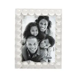 Large Beaded Acrylic Frame