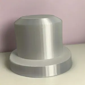 Elegant White Oval Bracelet Wrap Cone Display 1/2" Wide 2" High Lightweight Sturdy Solution for Retailers Ideal Showcase