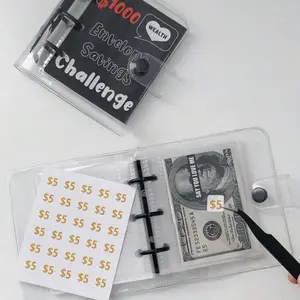 1000 Savings Challenges 100 Envelopes Money Saving Challenge Binder, New Savings Challenges Book With Envelopes, Budget Planner With Cash Envelopes To Save,Suitable For Christmas Halloween Thanksgiving Gifts