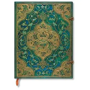 Turquoise Chronicles Ultra Lined Hardcover Journal, 144pg, 120gsm, Chroniques by Paperblanks (Turquoise Chronicles) -- Paperblanks, Diary