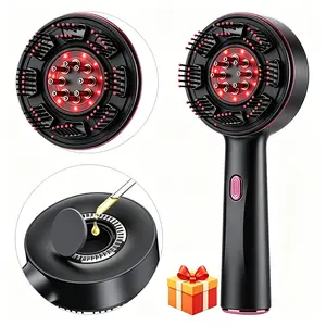 3 Modes Electric Vibration Massage Comb  Massage Scalp Brush Oil Liquid Applicator Head Massager