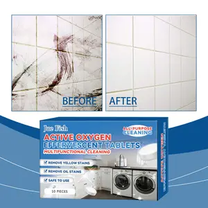 Multi-functional Oxygen Cleaning Tablets - Clean heavy kitchen grease and oil stains, multi-functional cleaning tablets